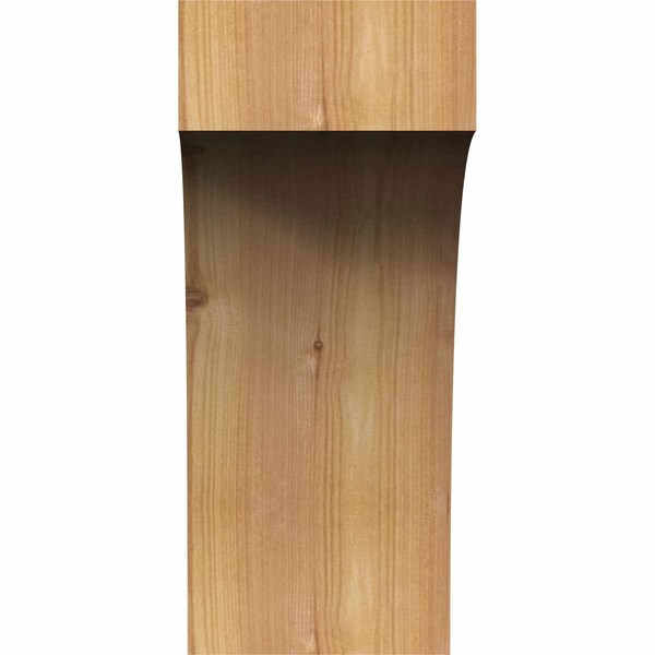 Huntington Rough Sawn Corbel, Western Red Cedar, 6W X 10D X 14H